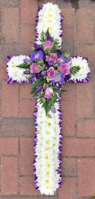 Purple and Lilac Based Cross