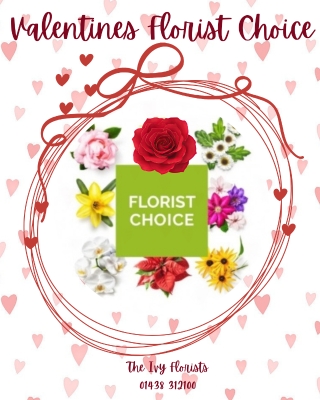 Florist Choice Valentines Handtie