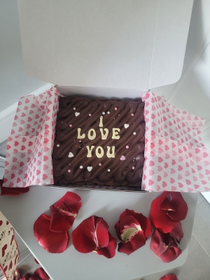 I Love You Brownie Sharer