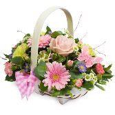 Trug basket arrangement