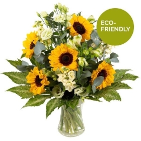 Sunflower vase