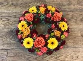 Autumnal wreath