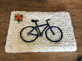 Bike tribute on board
