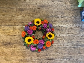Vibrant wreath