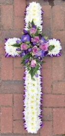 Purple and Lilac Based Cross