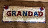 Red and blue grandad board