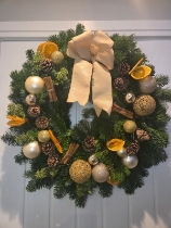 Jingle Luxury Door Wreath
